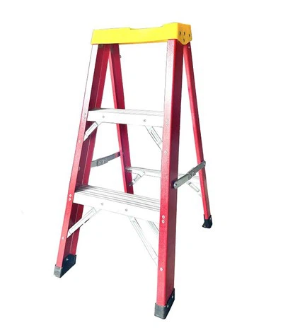 Þriggja þrepa trefjaglerstigi